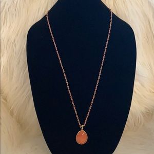 Genuine Rhodochrosite Pendant